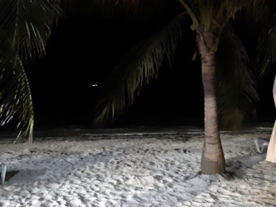 Hotelresort Sensira bei Nacht